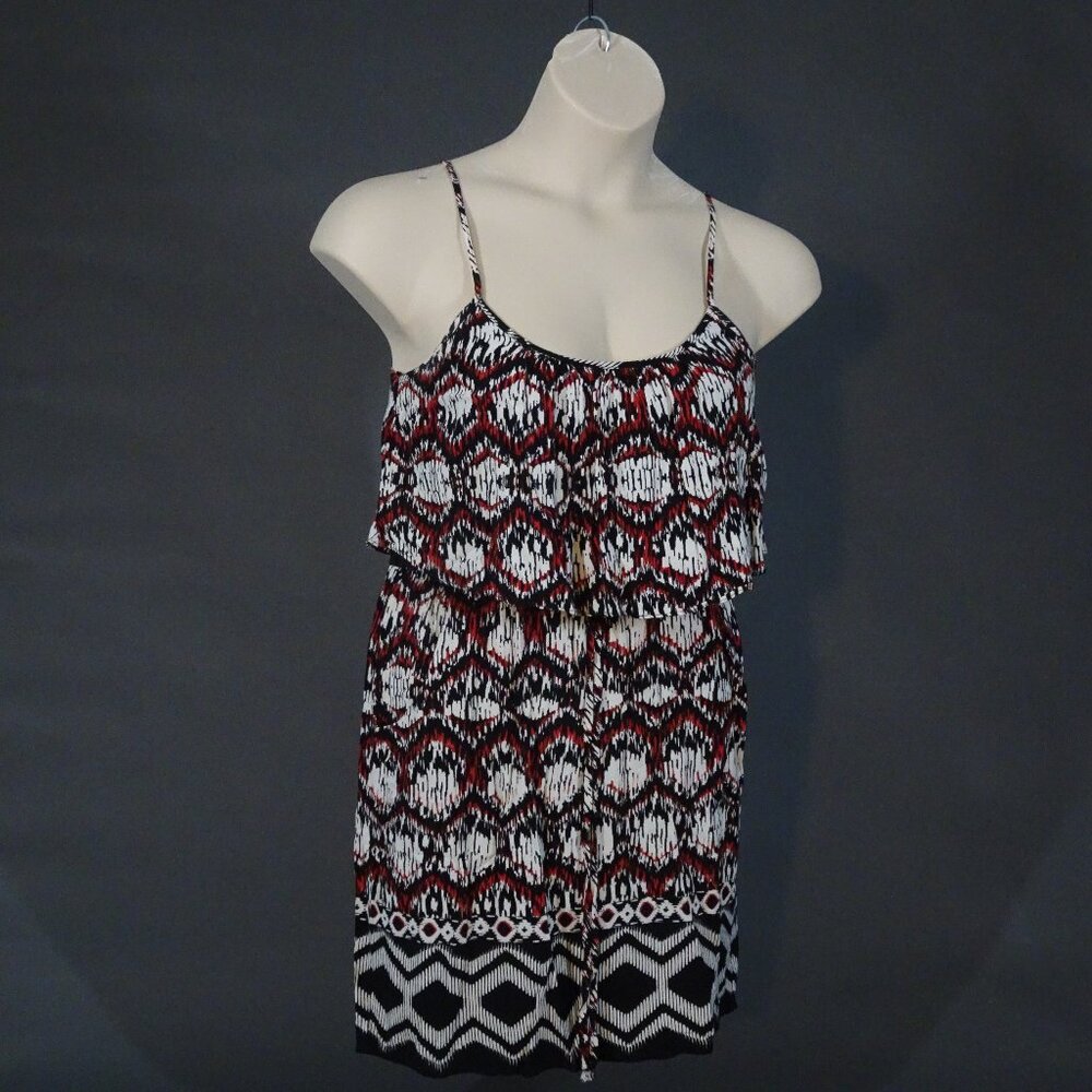 City Triangles Pattern Dress
